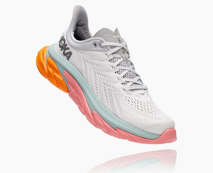 Hoka One One Clifton Edge Löparskor Herr - Vita - KHGWZ-8026